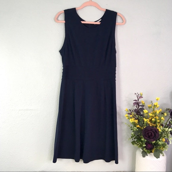 41 Hawthorn Dresses & Skirts - Stitch Fix 41 Hawthorn navy blue knit skater dress